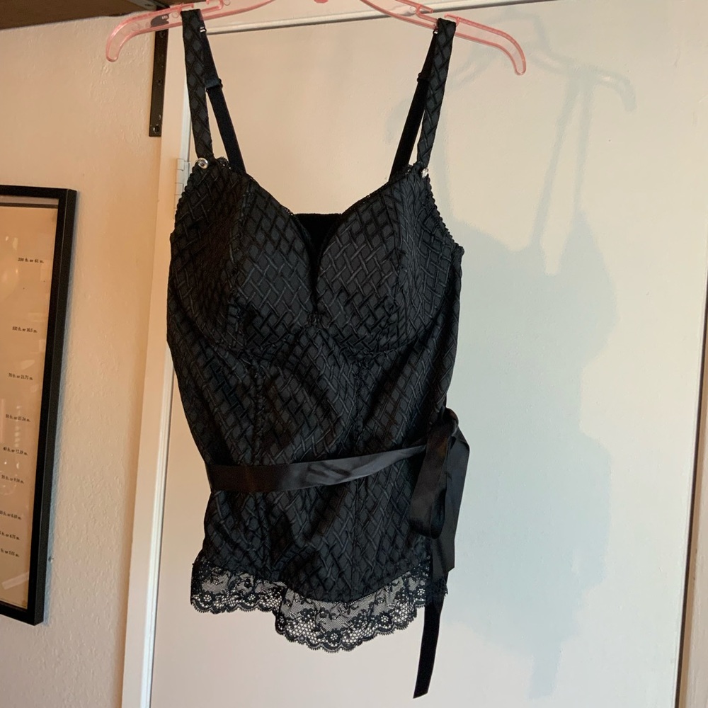 Cacique black bustier